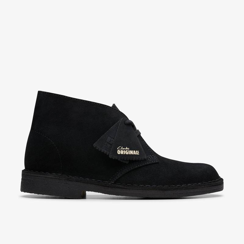 Clarks Desert Boot Negras | CLKS-85550