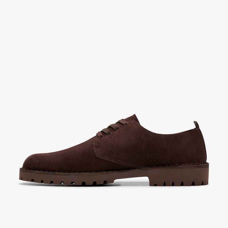 Clarks Desert Rock Lo Marrones Oscuro | CLKS-84340