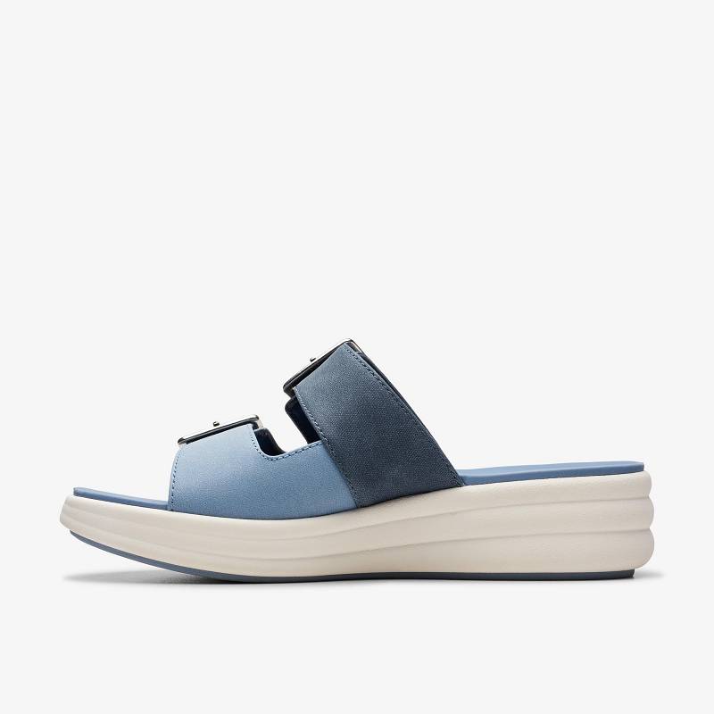 Clarks Drift Buckle Azules | CLKS-84701