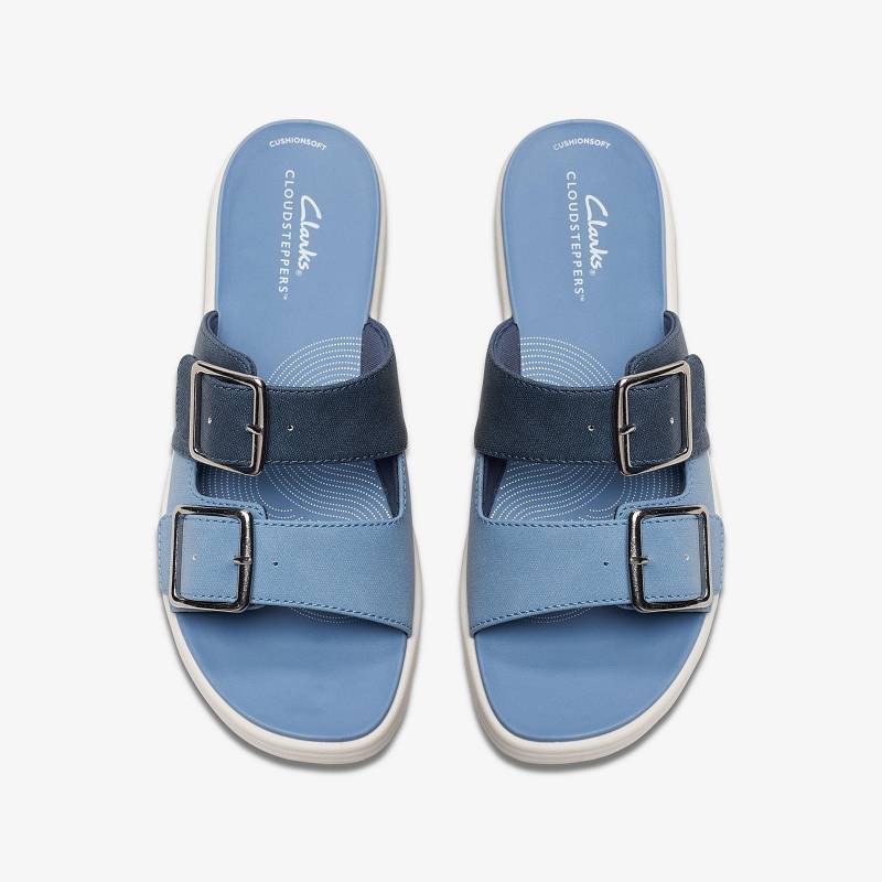 Clarks Drift Buckle Azules | CLKS-84701