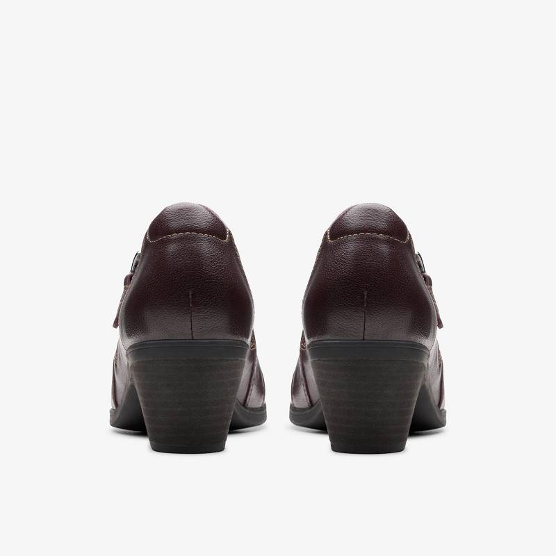 Clarks Emily 2 Braley Marrones Oscuro | CLKS-85537