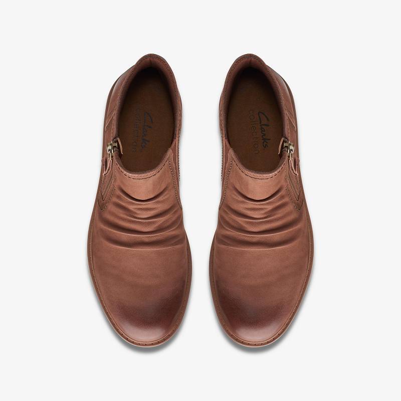 Clarks Hearth Dove Marrones | CLKS-85524