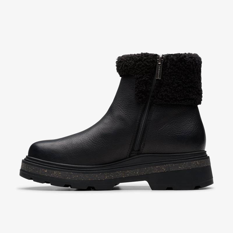 Clarks Hencroft Madi Waterproof Negras | CLKS-85508