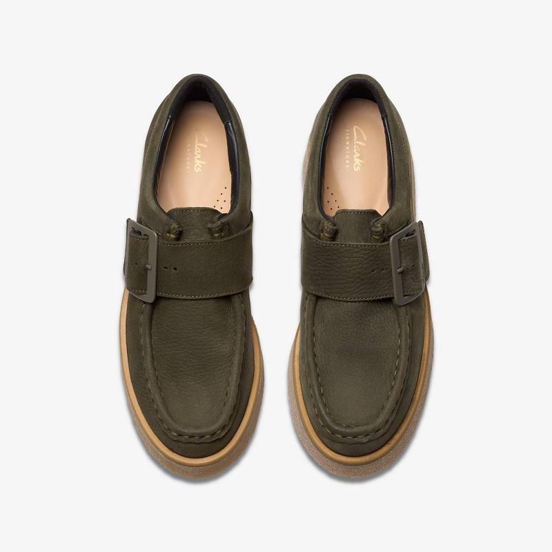 Clarks Linoso Monk Verde Oscuro | CLKS-85399