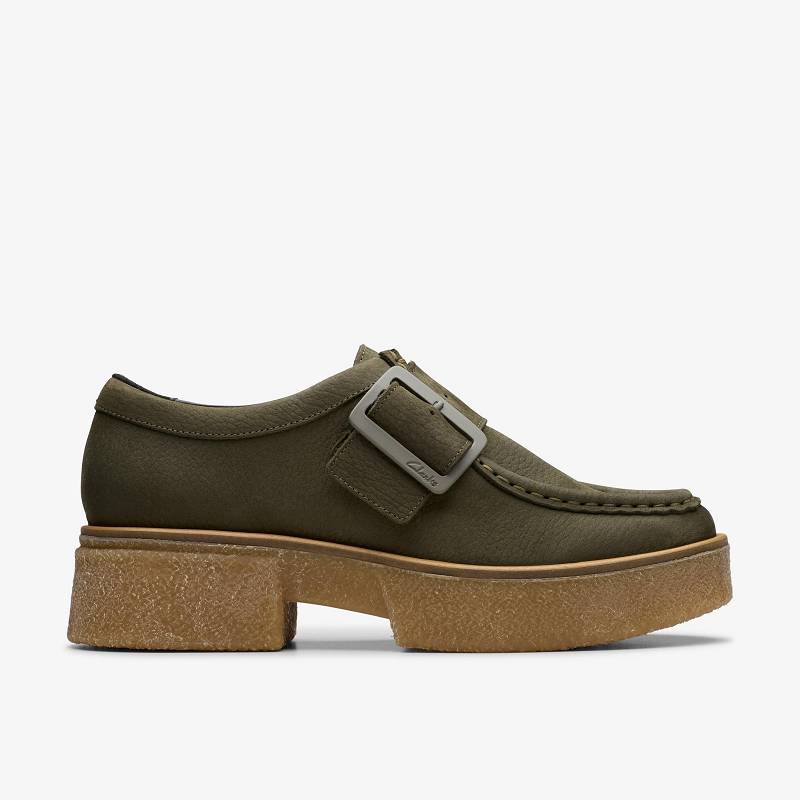 Clarks Linoso Monk Verde Oscuro | CLKS-85399