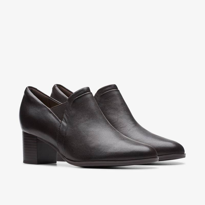 Clarks Loken Way Marrones Oscuro | CLKS-85260