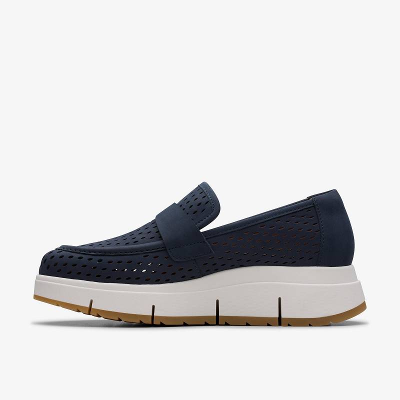 Clarks Loriini Edge Azul Marino | CLKS-84812