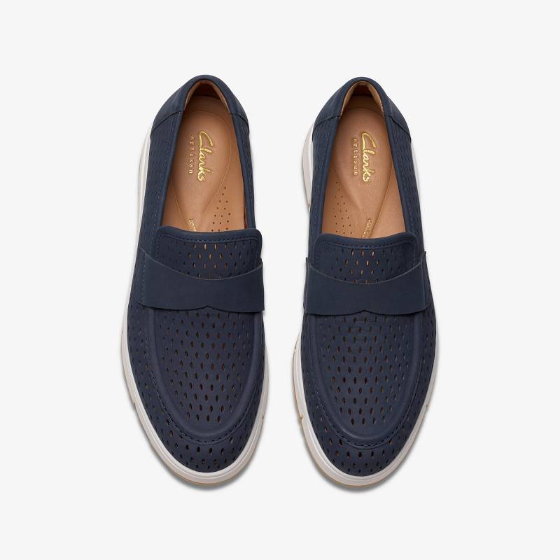 Clarks Loriini Edge Azul Marino | CLKS-84812