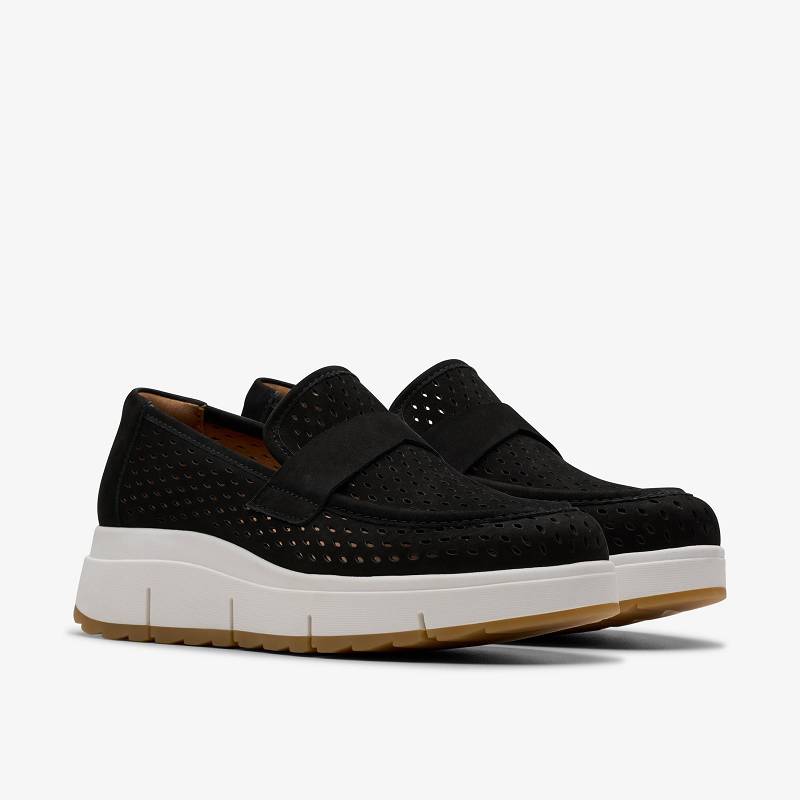 Clarks Loriini Edge Negras | CLKS-84813