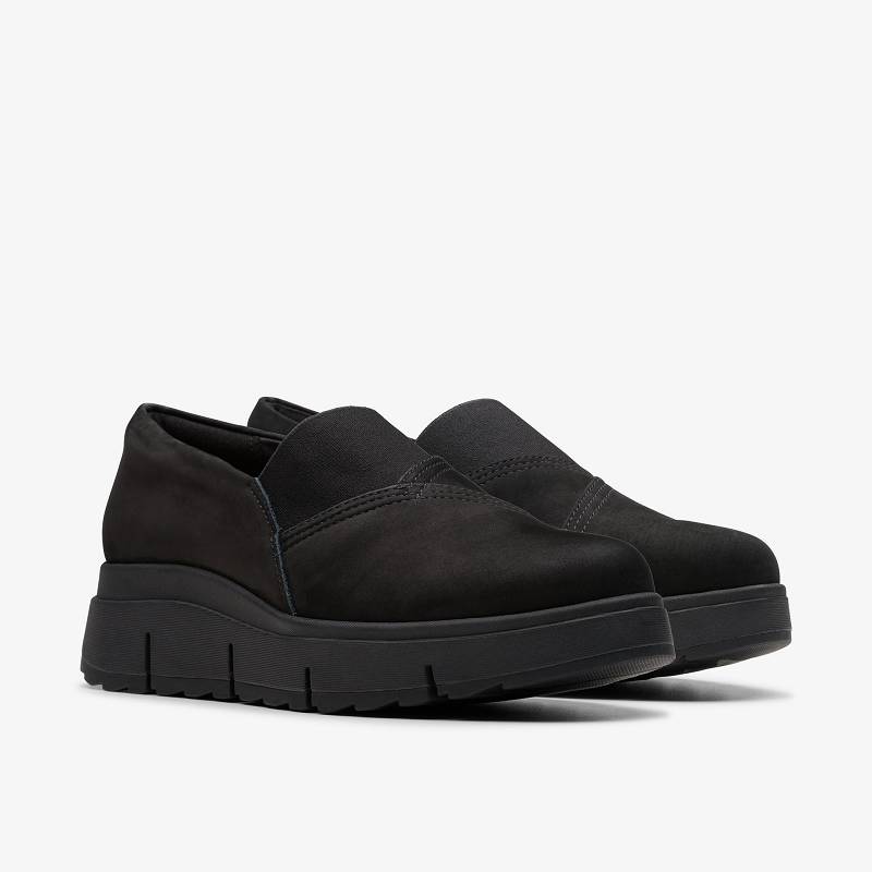 Clarks Loriini West Negras | CLKS-84779