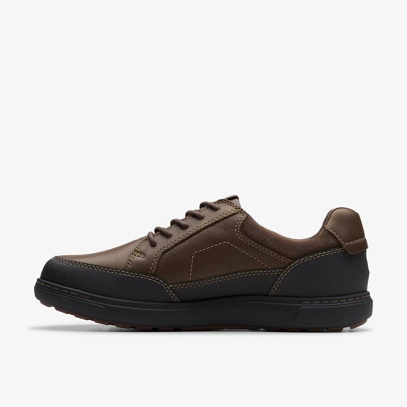 Clarks Mapstone Lo Gore-Tex Marrones Oscuro | CLKS-84353