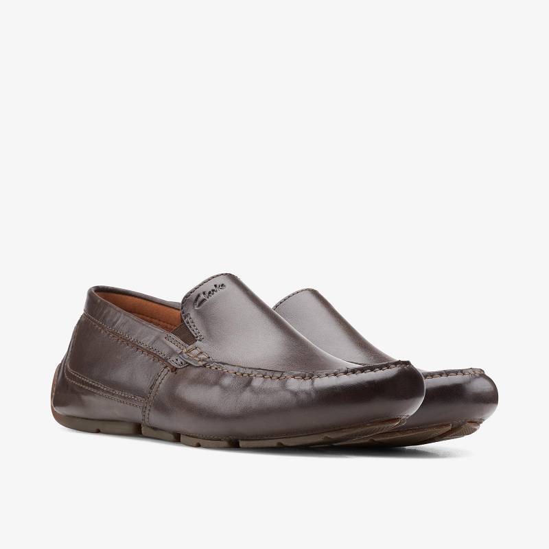 Clarks Markman Plain Marrones Oscuro | CLKS-84461