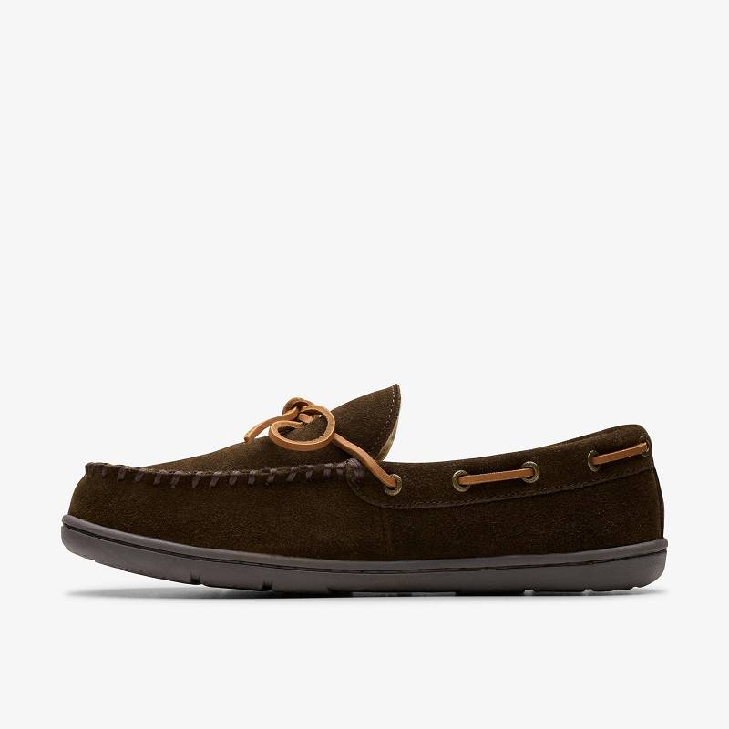 Clarks Michel Rise Slippers Marrones | CLKS-84209