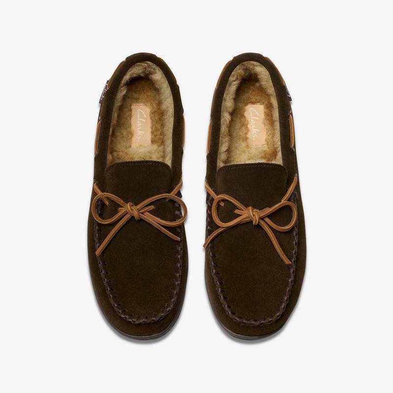 Clarks Michel Rise Slippers Marrones | CLKS-84209