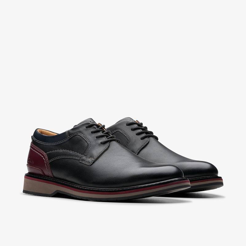 Clarks Monahan Plain Negras | CLKS-84321