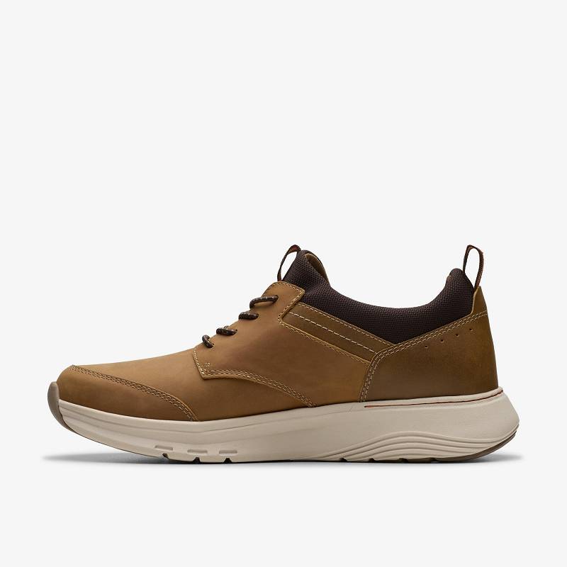 Clarks Motion Trek EZ Marrones Oscuro | CLKS-84227