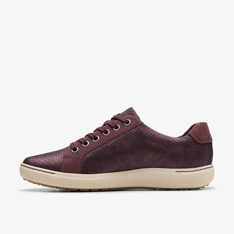 Clarks Nalle Lace Burdeos | CLKS-85139