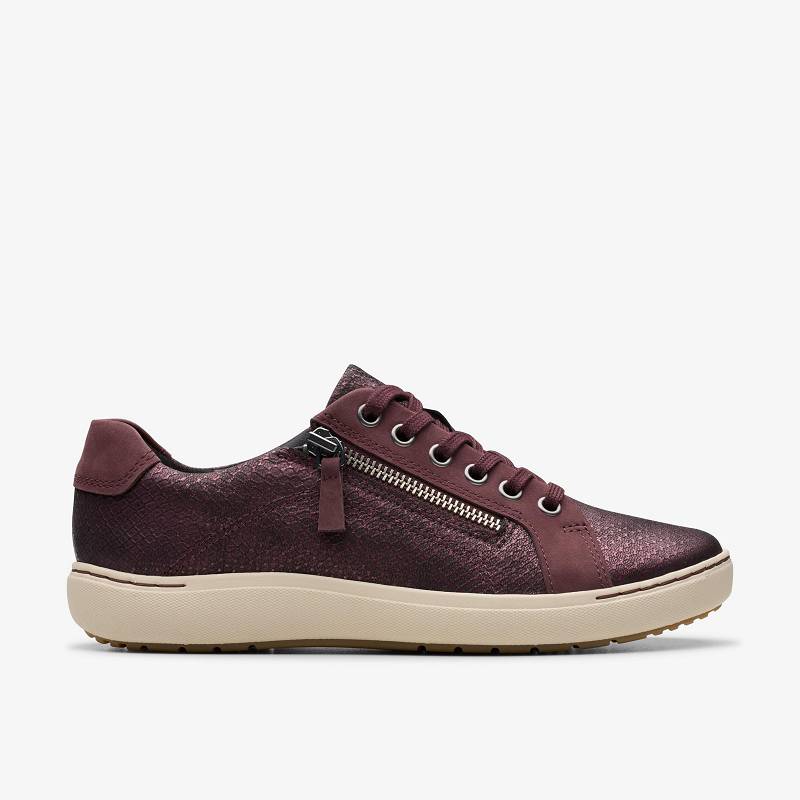 Clarks Nalle Lace Burdeos | CLKS-85139