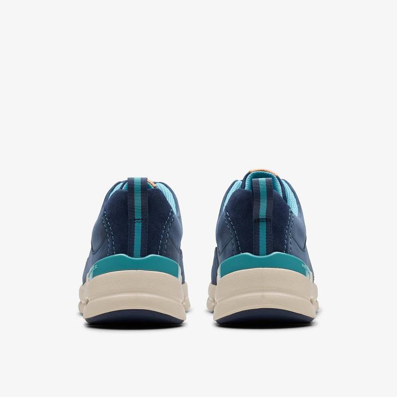 Clarks Nature X Tie Waterproof Azul Marino | CLKS-85159