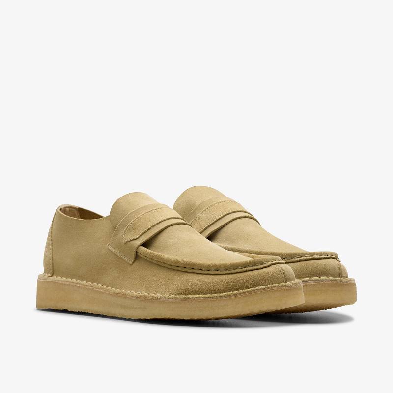 Clarks Nomad Loafer Beige | CLKS-84269