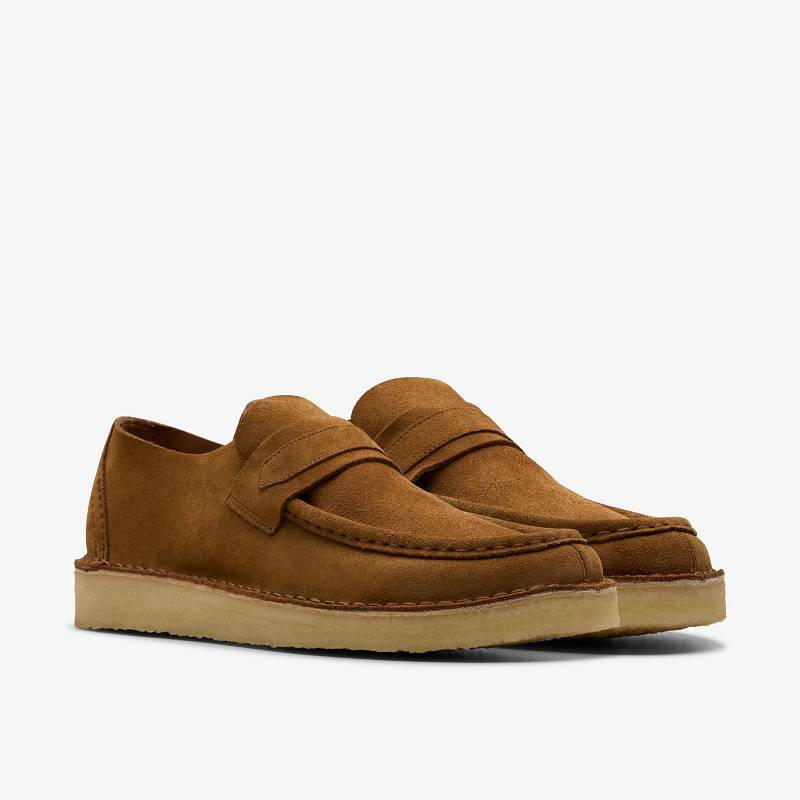 Clarks Nomad Loafer Marrones | CLKS-84267