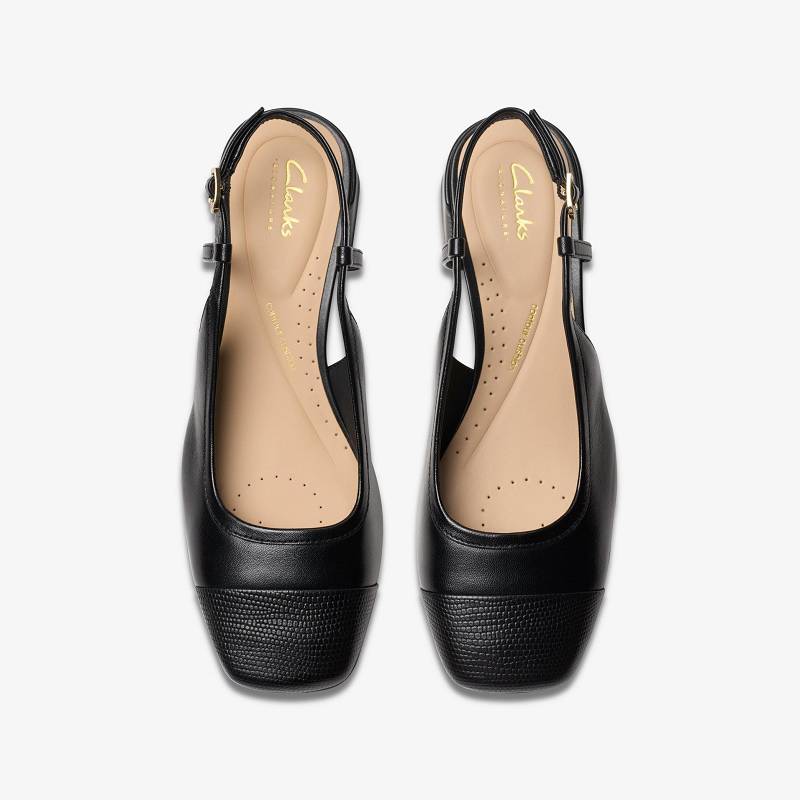 Clarks Nyta 45 Sling Negras | CLKS-85053