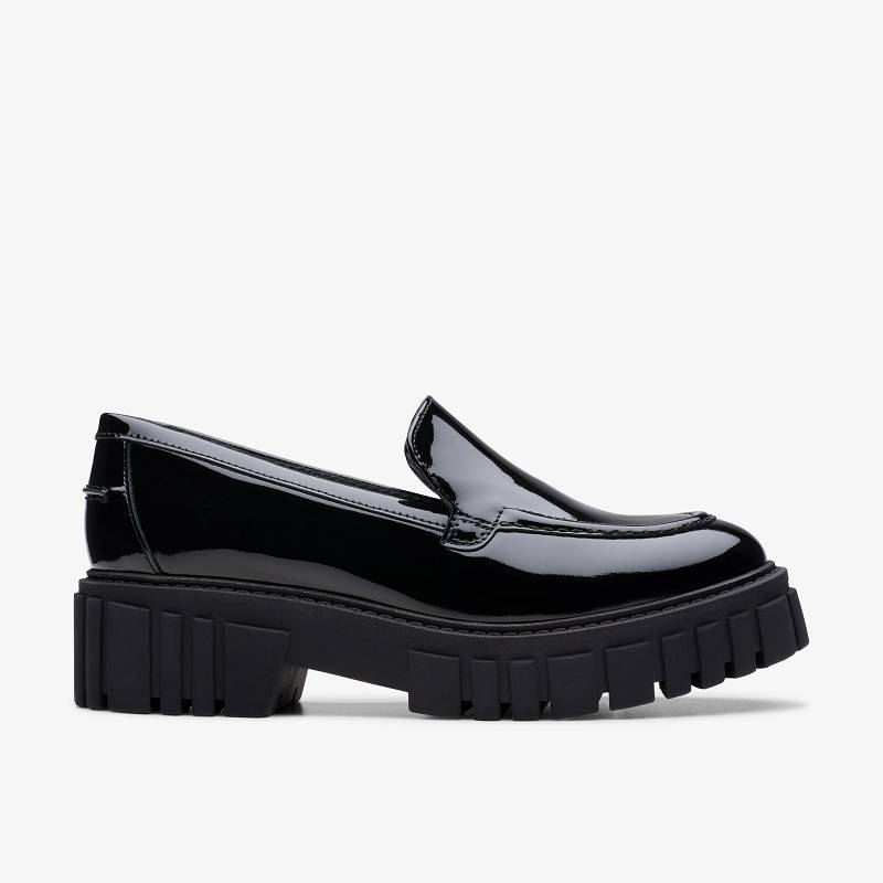 Clarks Page Loafer Negras | CLKS-84844