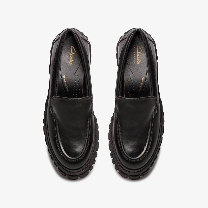 Clarks Page Loafer Negras | CLKS-84845