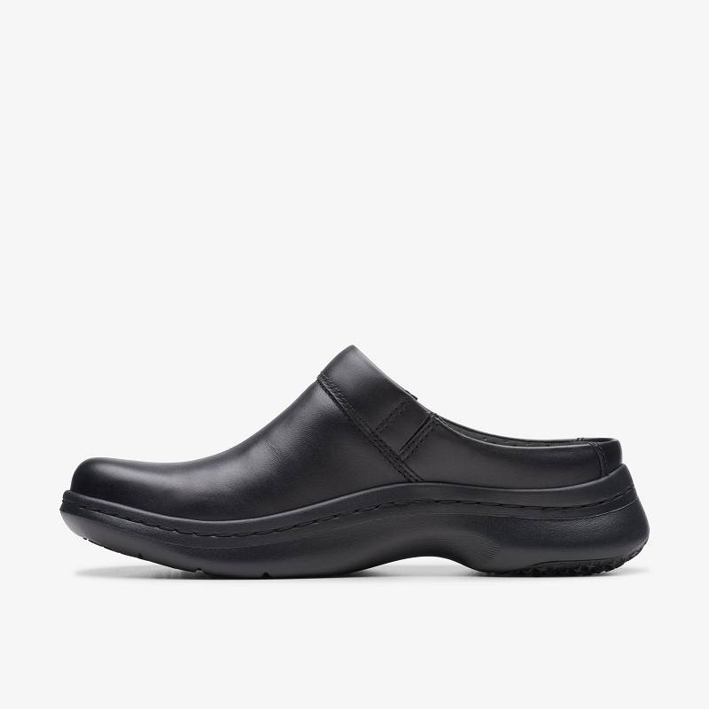 Clarks Pro Clog Negras | CLKS-84755