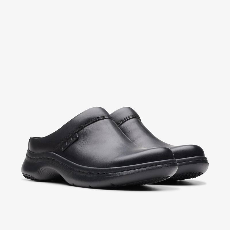 Clarks Pro Clog Negras | CLKS-84755