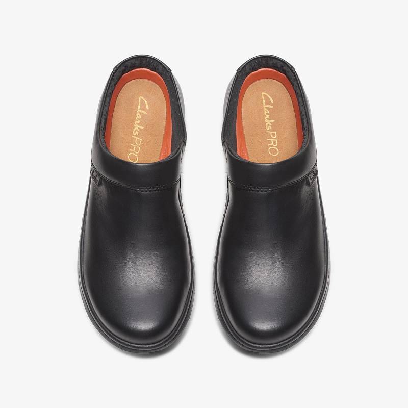 Clarks Pro Clog Negras | CLKS-84755