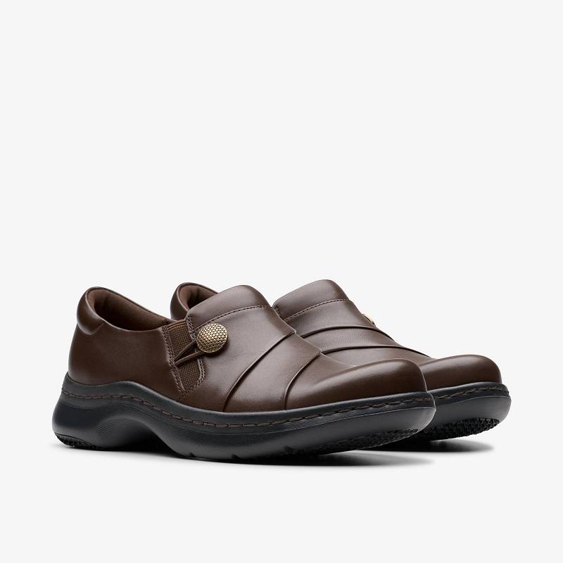 Clarks Pro Lux Marrones Oscuro | CLKS-84883