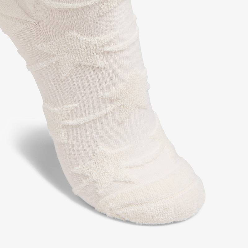 Clarks Raised Star Sol Sock Blancas | CLKS-84662