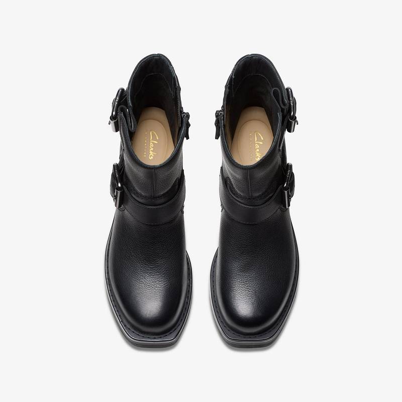 Clarks Rebelle Buckle Negras | CLKS-85515