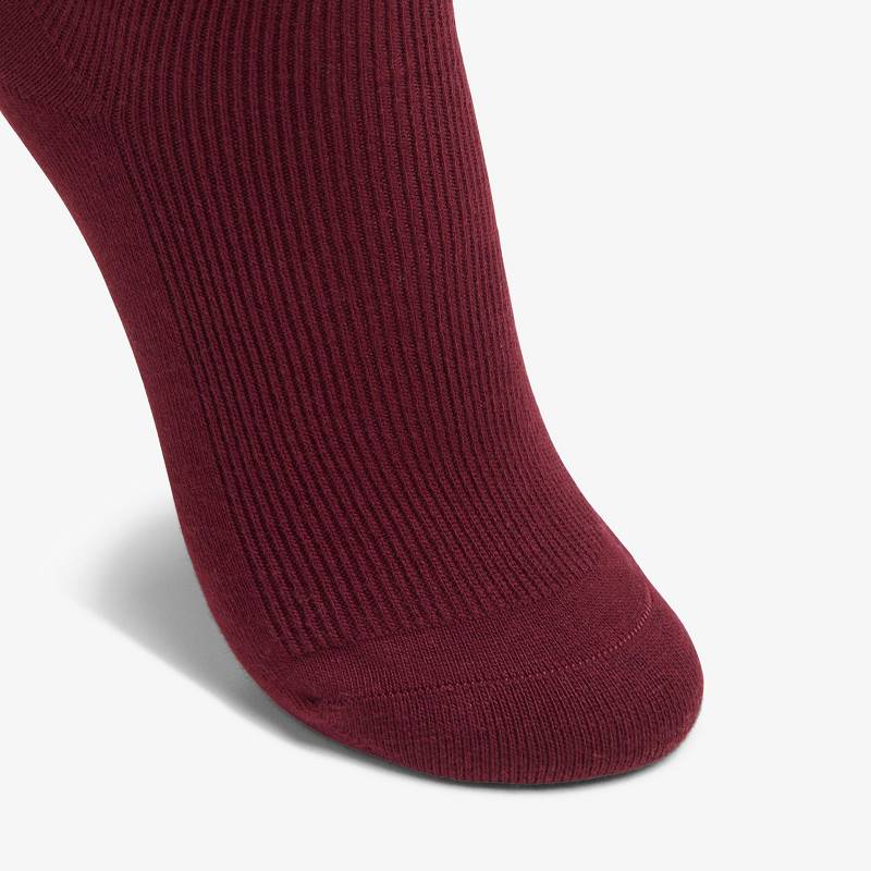 Clarks Rosewelt Crew Sock Burdeos | CLKS-84664