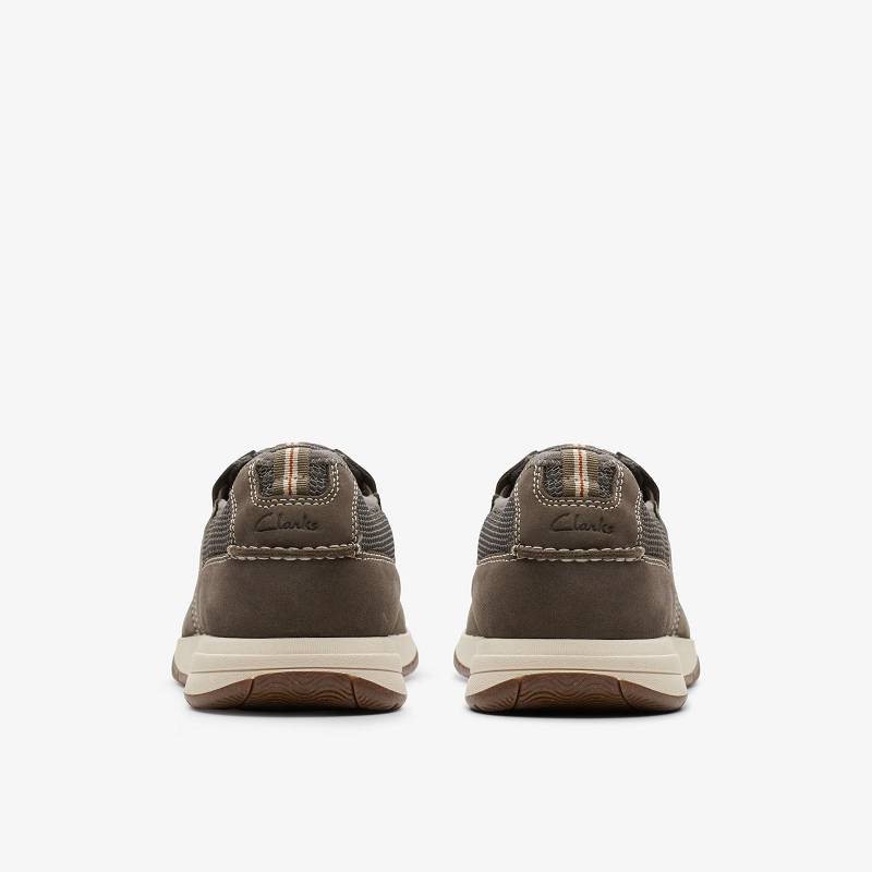 Clarks Sailview Step Gris Marrones | CLKS-84279