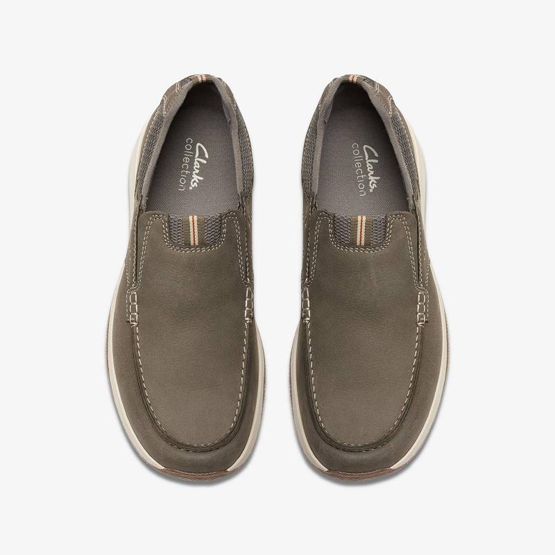 Clarks Sailview Step Gris Marrones | CLKS-84279