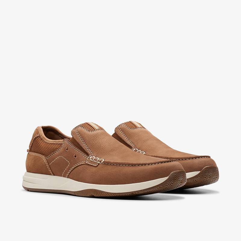 Clarks Sailview Step Marrones Claro | CLKS-84281