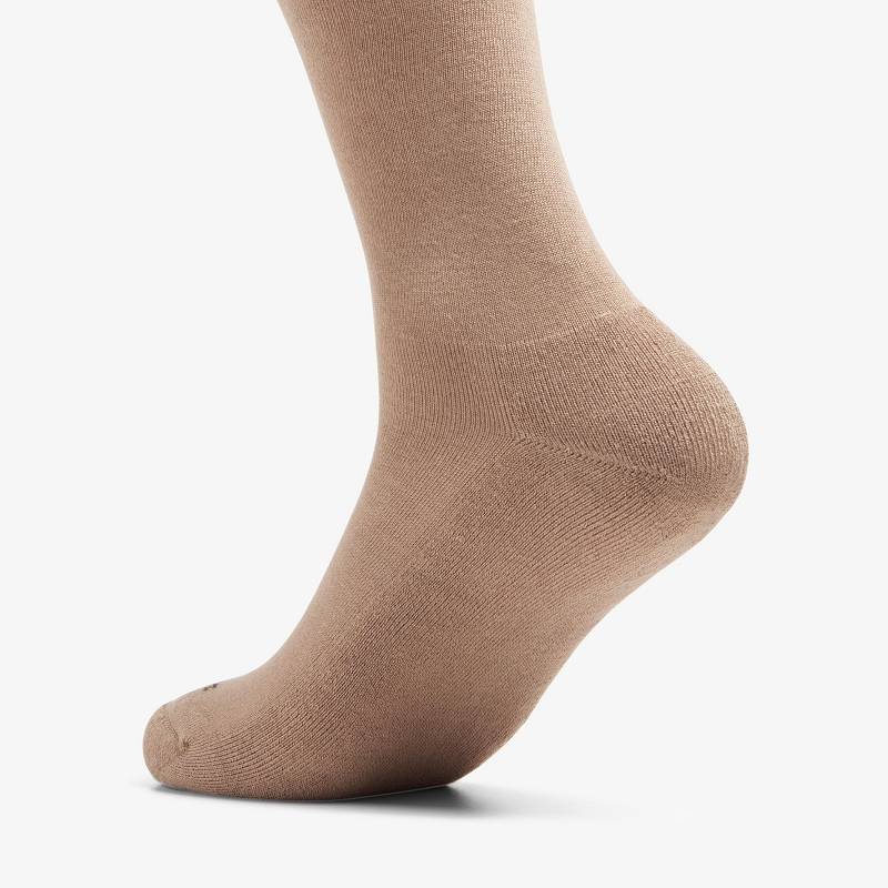 Clarks Solid Crew Sock Gris Marrones | CLKS-84177