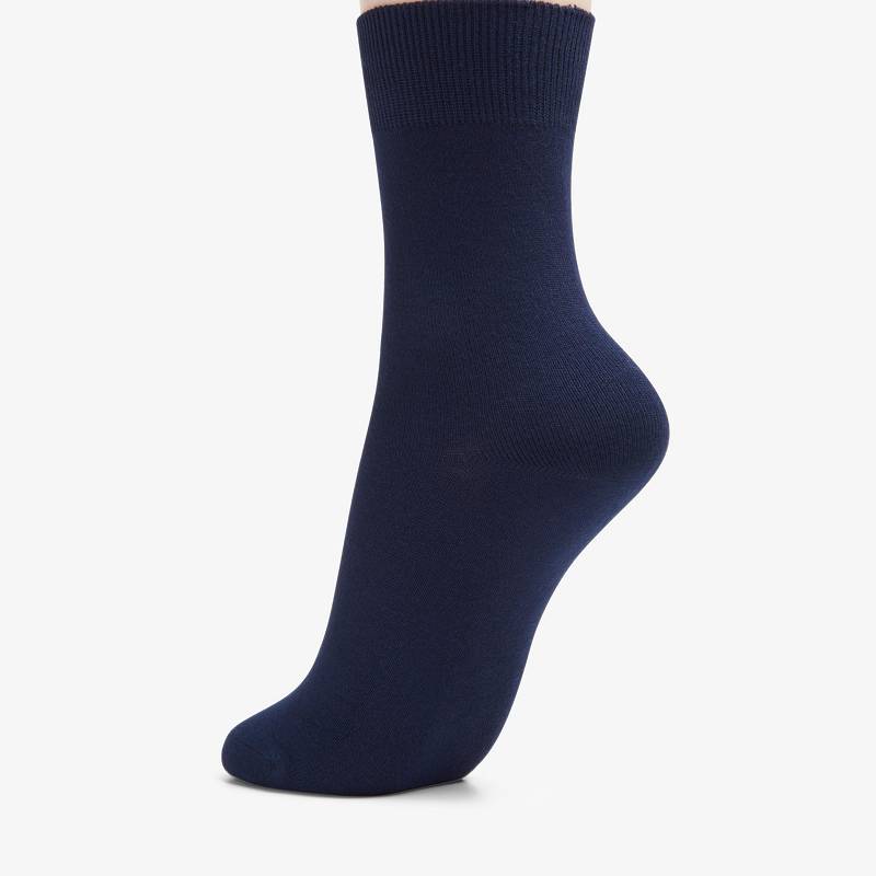 Clarks Solid Dress Crew Sock Azul Marino | CLKS-84655