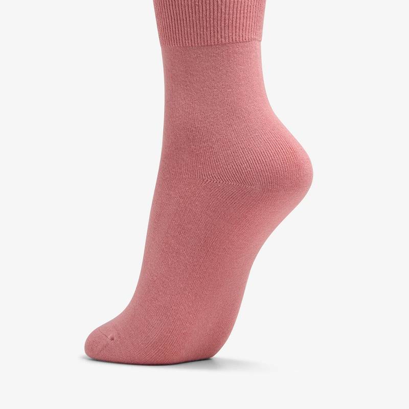 Clarks Solid Dress Crew Sock Rosas | CLKS-84632