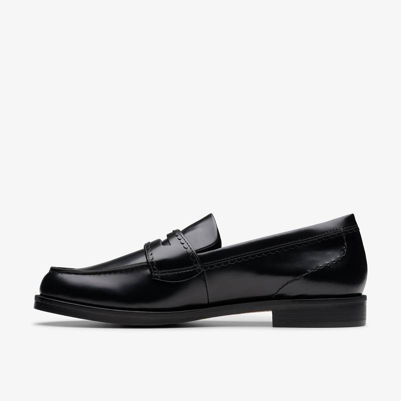 Clarks Straven Edge Negras | CLKS-84876