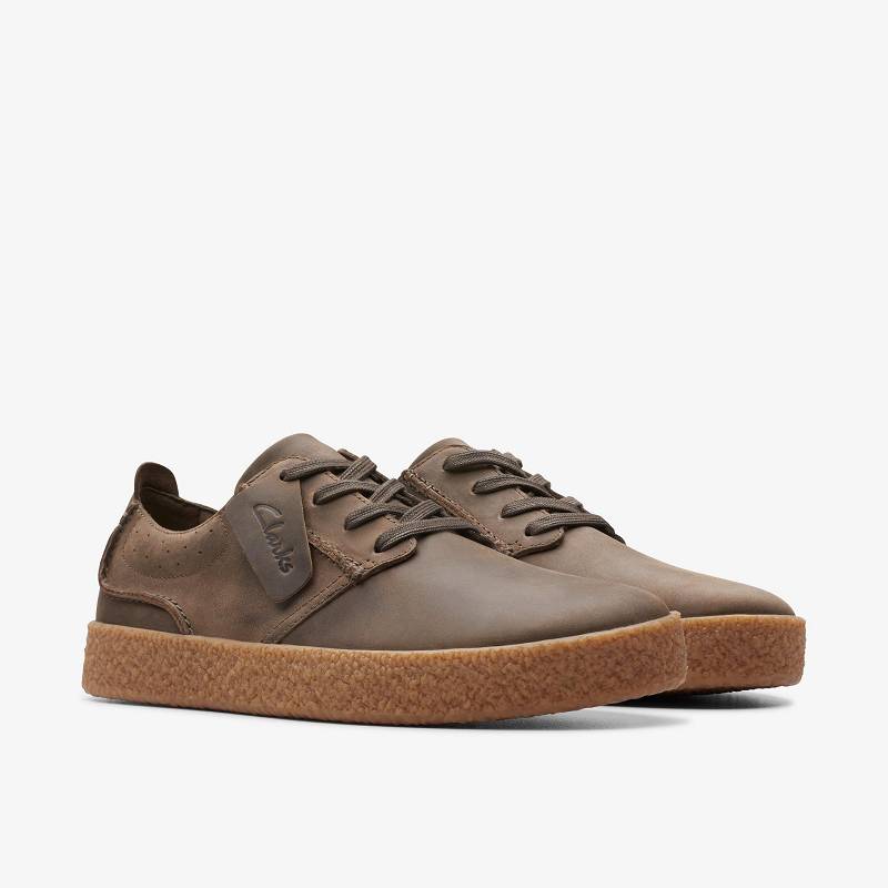 Clarks Streethill Lace Verde Oliva Oscuro | CLKS-84237