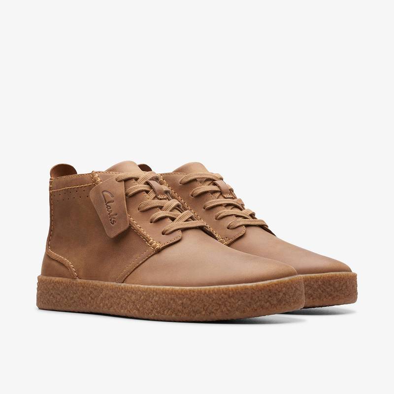 Clarks Streethill Mid Marrones Oscuro | CLKS-84244