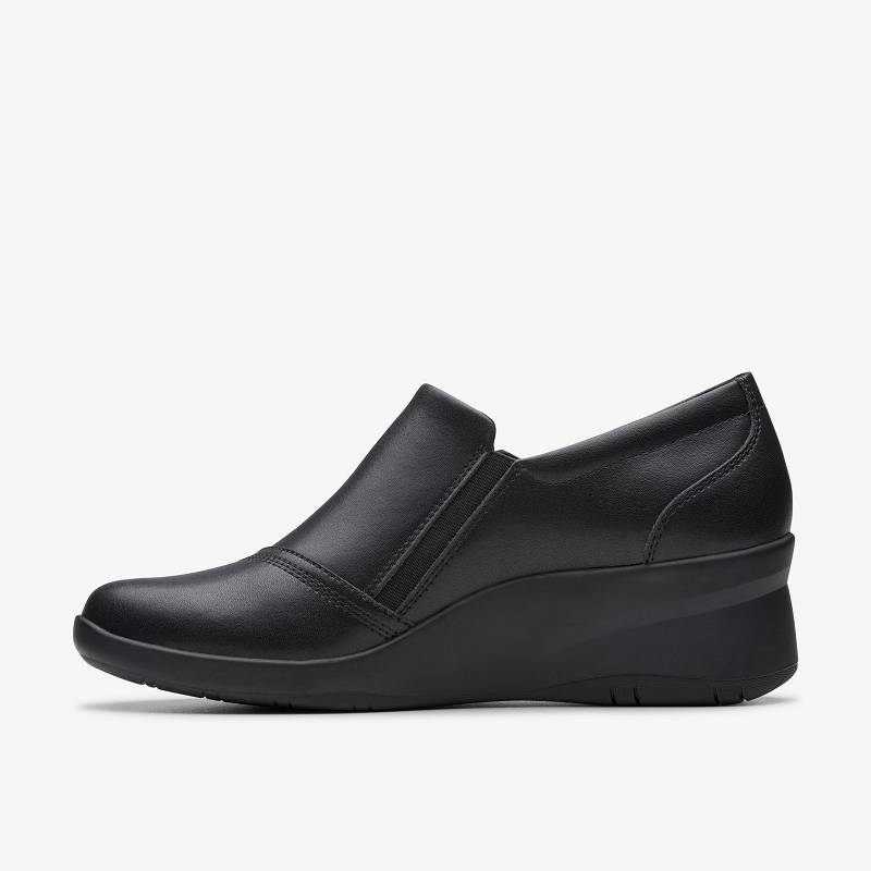 Clarks Suttyn Zip Negras | CLKS-84725