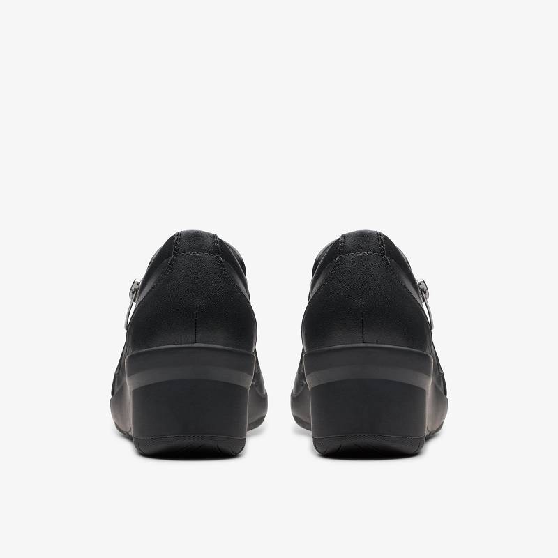 Clarks Suttyn Zip Negras | CLKS-84725