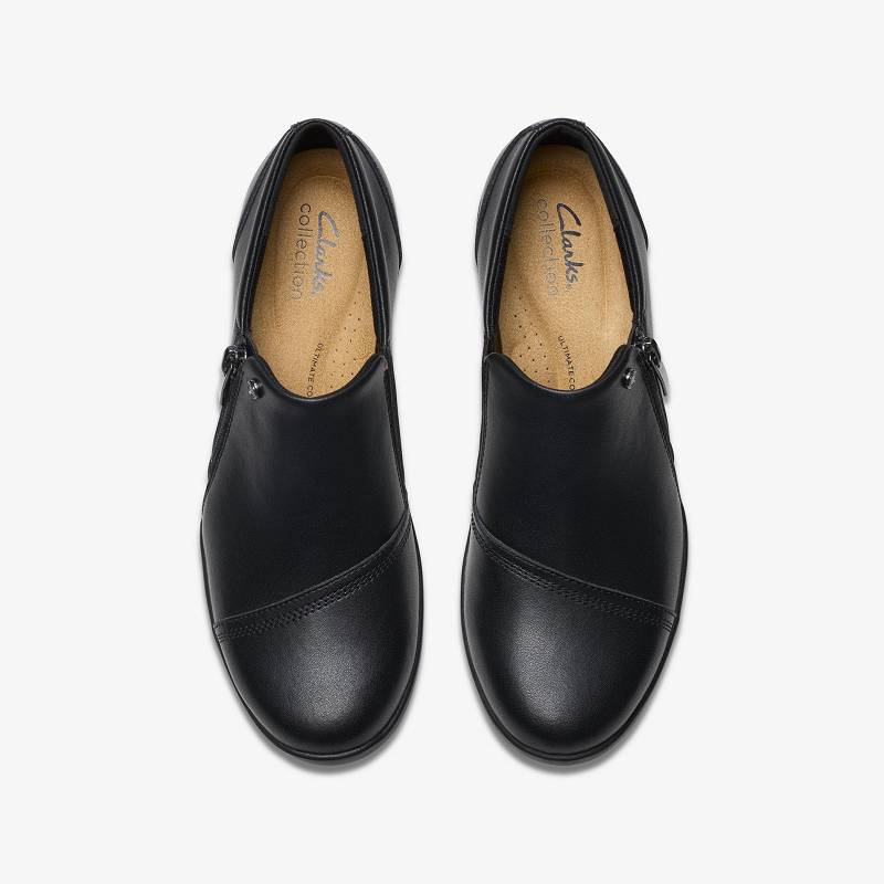 Clarks Suttyn Zip Negras | CLKS-84725