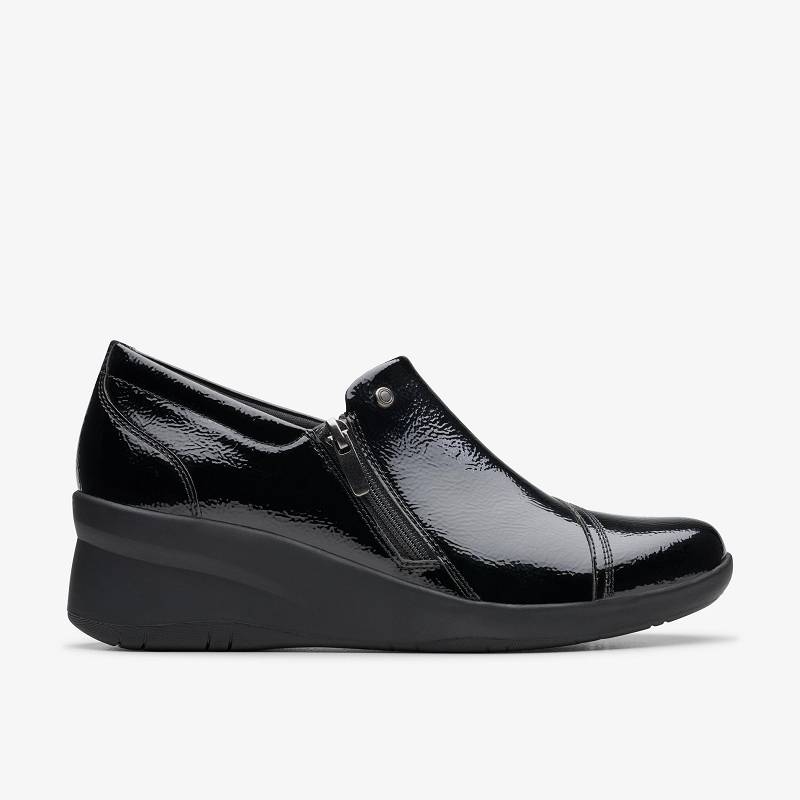 Clarks Suttyn Zip Negras | CLKS-84726