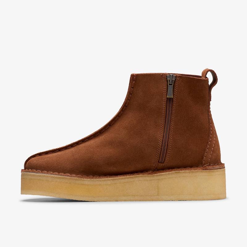 Clarks Trek Wedge Boot Camel | CLKS-84715