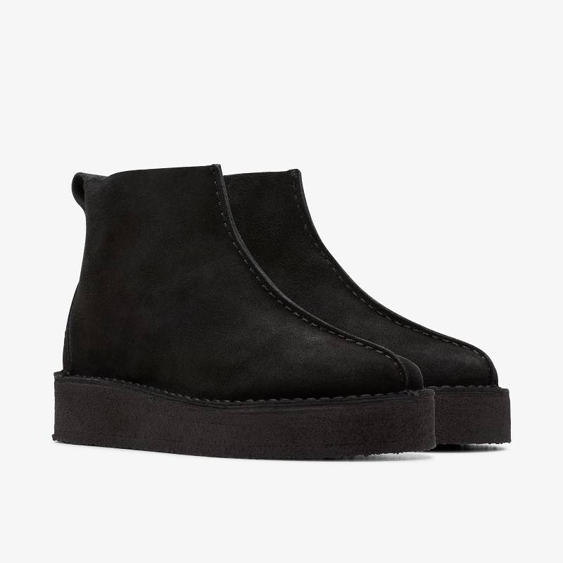 Clarks Trek Wedge Boot Negras | CLKS-85613